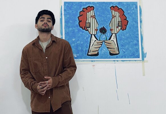 Liban Finser im Studio: Liban Finser.