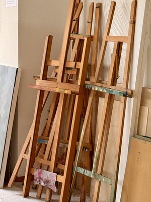 Nicole Preisler in the Studio: Atelier
