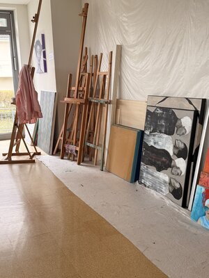 Nicole Preisler in the Studio: Atelier