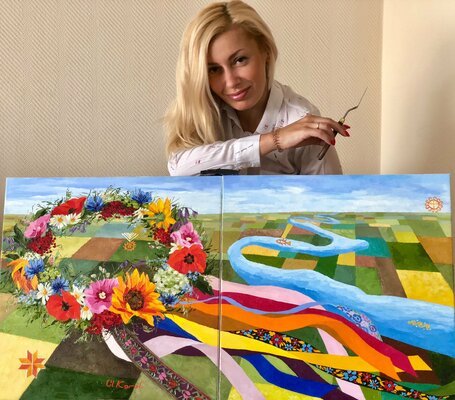 Ulyana Korol in the Studio