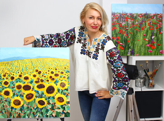 Ulyana Korol in the Studio: In my studio
