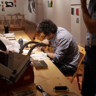 Sergio Caruso in the Studio: old event picture
