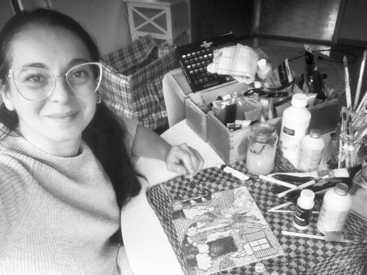 Valeria Pianese in de studio: Momento Creativo