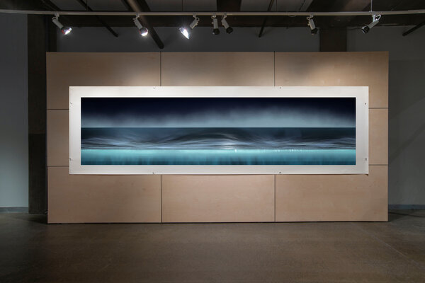 Paul Emile Rioux en el estudio: RIOUX_Turquoise_panorama_Atelier 2024