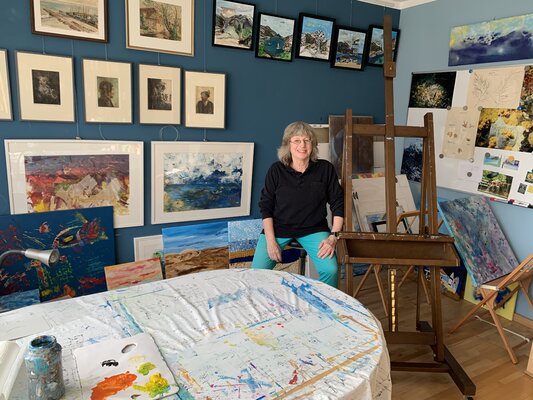 Susanne Fritsch in the Studio: In meinem Atelier in Cologne