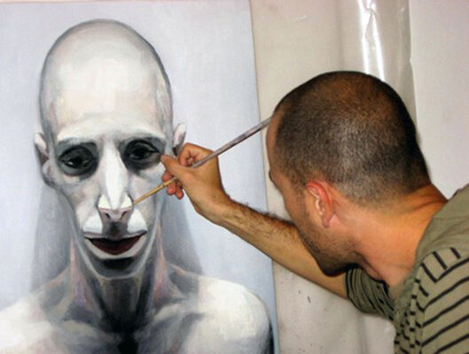 Roi Pajursky in the Studio