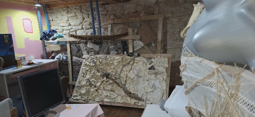 Stanimir Enchev nello studio