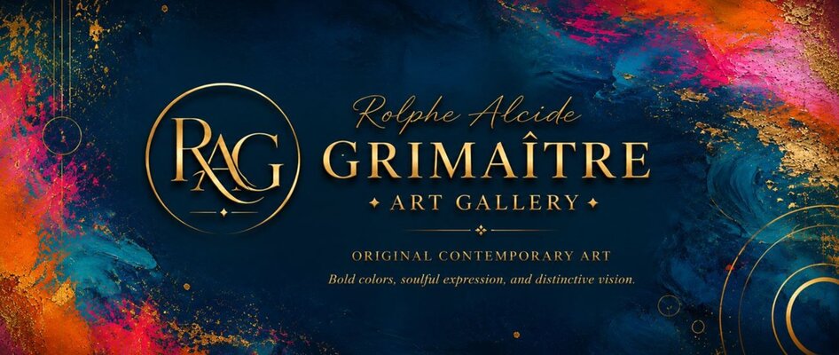 Rolphe Alcide Grimaître in the Studio