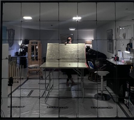 Olga Perova im Studio