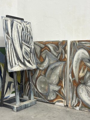 Domenico Santoro in de studio: Opere in studio