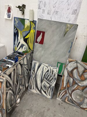 Domenico Santoro in de studio: Opere in studio
