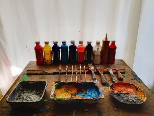 Stefano Cattai in the Studio
