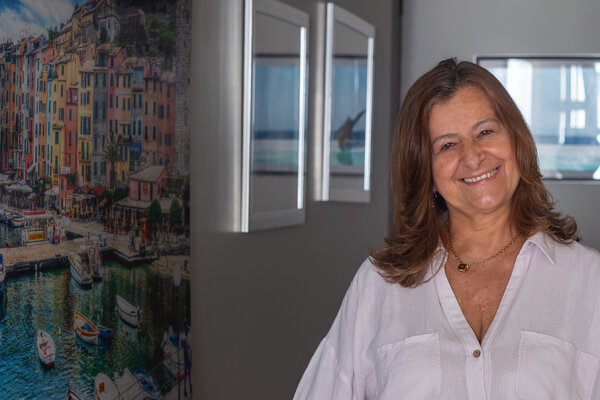 Manuela Paterna Patrucco in the Studio