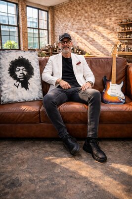 Fabio Guzzano dans le studio: Jimi Relaxing