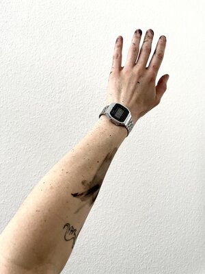 Tanja Oppel nello studio: speckled
