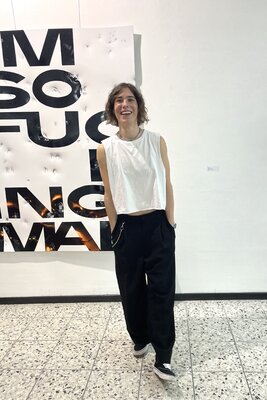 Tanja Oppel nello studio: Ansbach Art Prize 2025