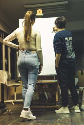 Ana María Cepoi nello studio