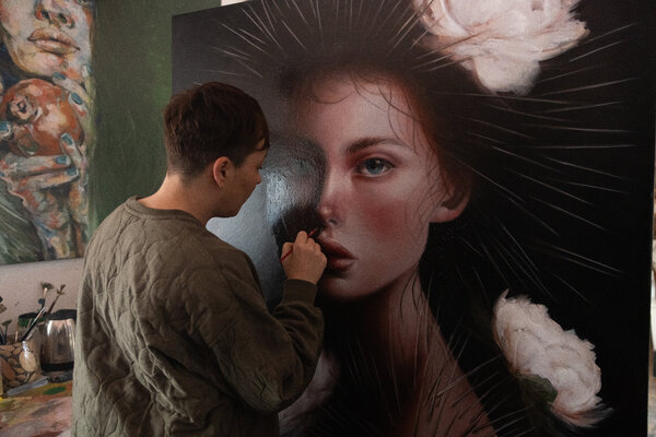 Ana María Cepoi nello studio