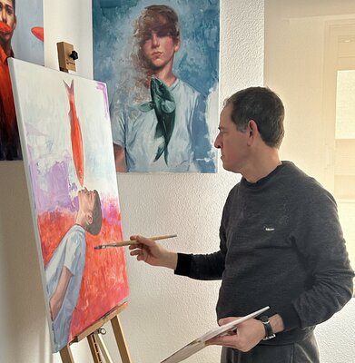 Alejandro Faura en el estudio