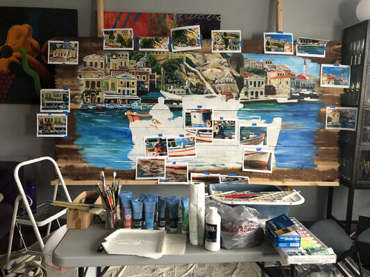 Tim Gilliland nello studio