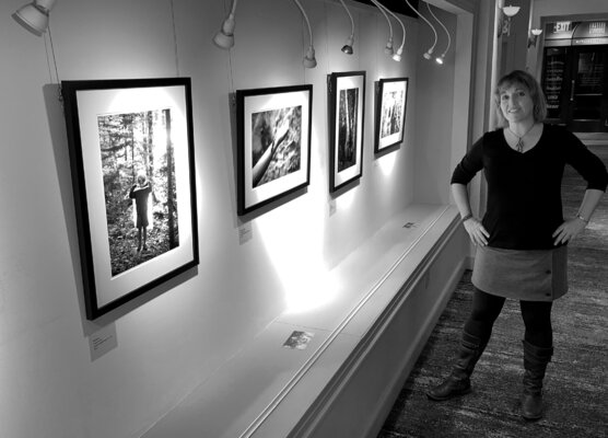 Laurie Swope nello studio