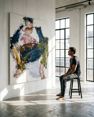 André Wirsing in de studio
