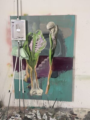 Philip Klumpen en el estudio