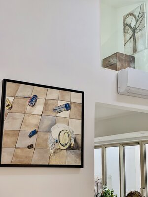 Jie Wang im Studio: Atelier de Jie WANG à Paris
