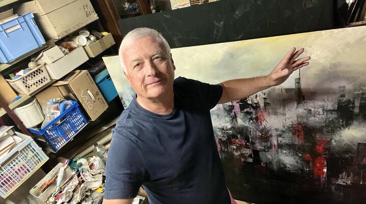 Richard Dubure im Studio: ATELIER 2025