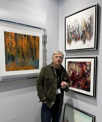 Richard Dubure im Studio