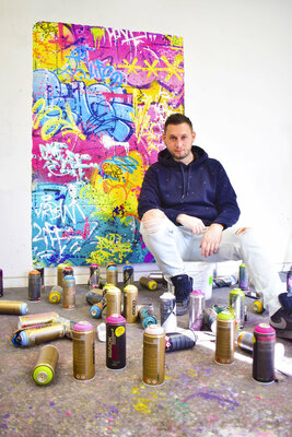 Vincent Bardou nello studio