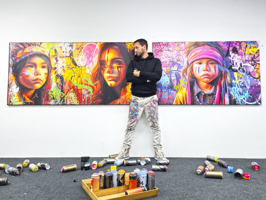 Vincent Bardou nello studio