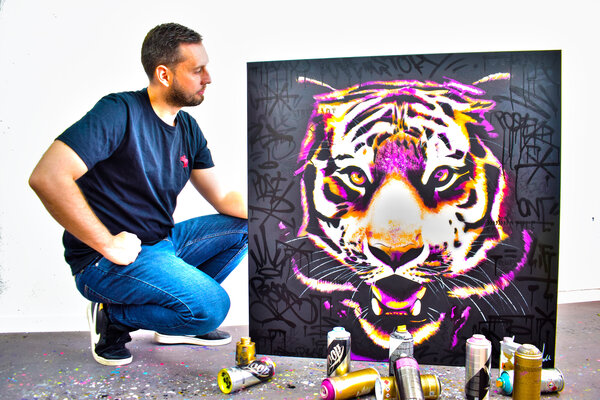Vincent Bardou nello studio