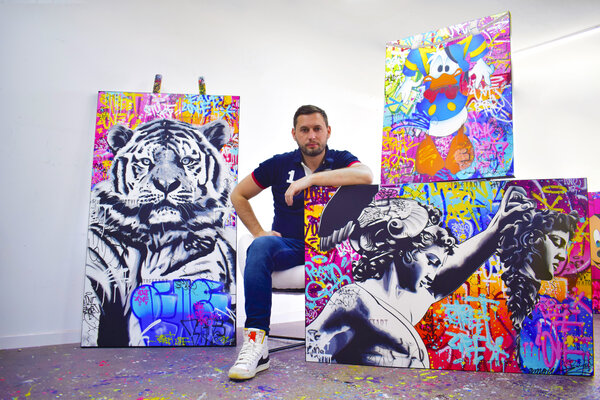 Vincent Bardou nello studio