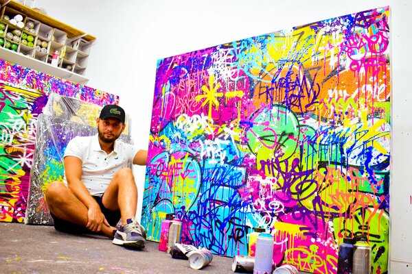 Vincent Bardou nello studio