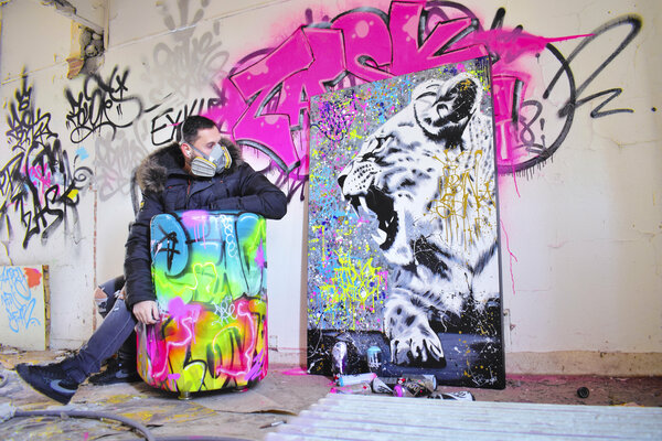 Vincent Bardou nello studio