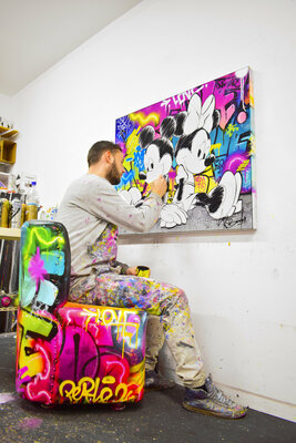 Vincent Bardou nello studio