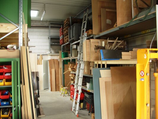 Rudi Art Peters nello studio: Werkstatt in Köln