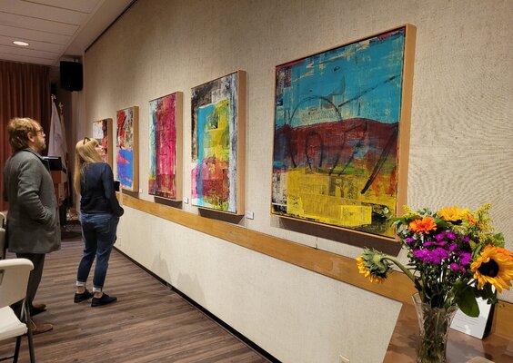 Dale Voelker in de studio: 2022 Solo Show – Altadena, CA