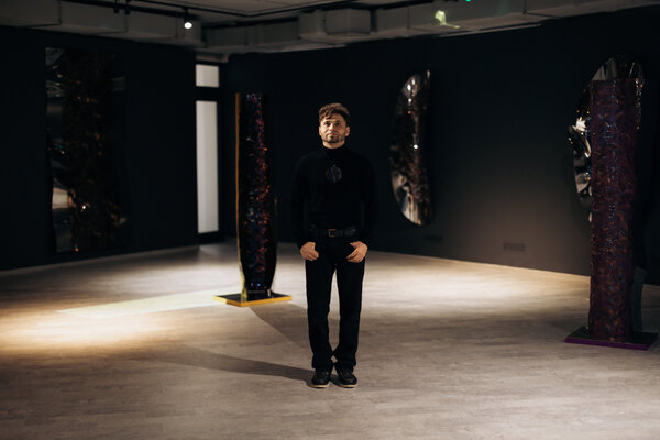 Petro Hrytsiuk in the Studio