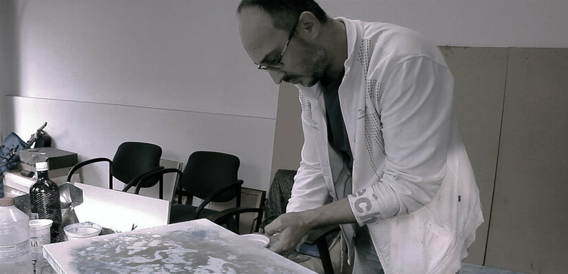 Nikola Alipiev im Studio