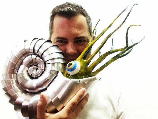 Juan Isasa dans le studio: AMMONITES Y YO