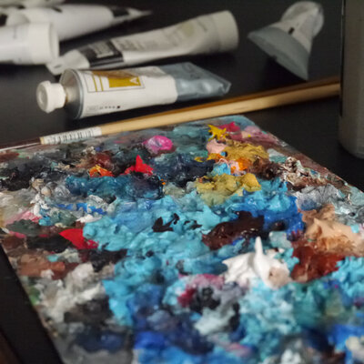 Vincent Gautier en el estudio