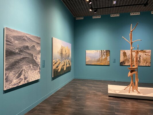 Sergej Sologub in the Studio: Coleccion del Museo Ruso Malaga