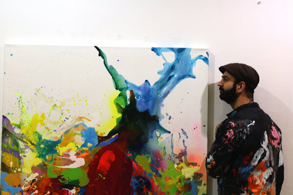 Carles Azcón im Studio