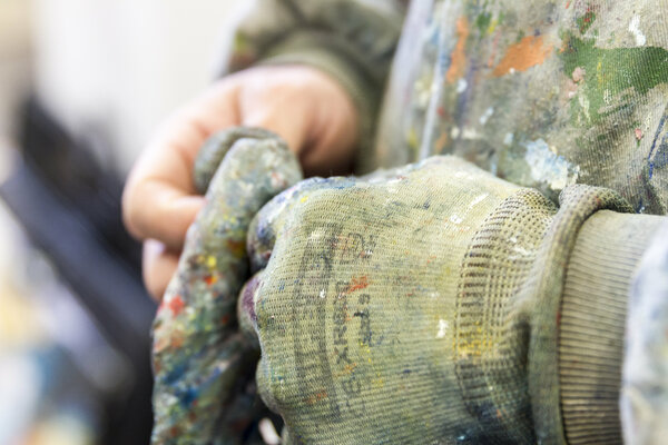 Carles Azcón im Studio