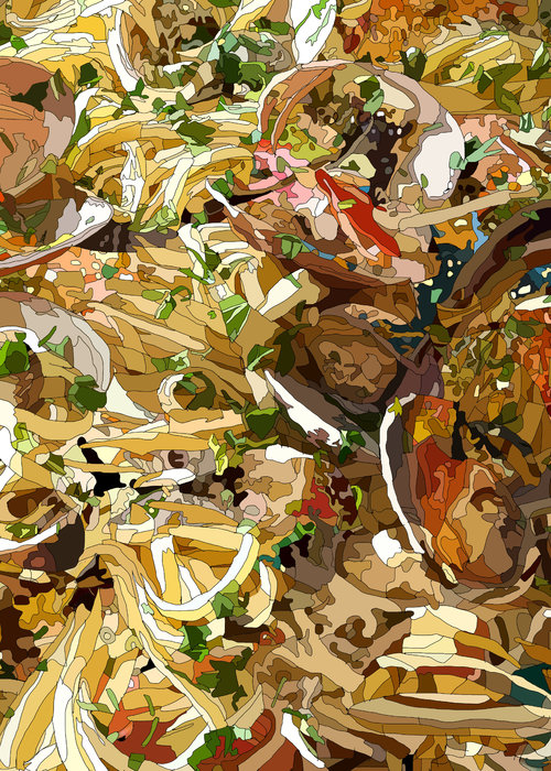 村上隆 版画 Multicolor Double Face: Yellow Takashi Murakamiの作品