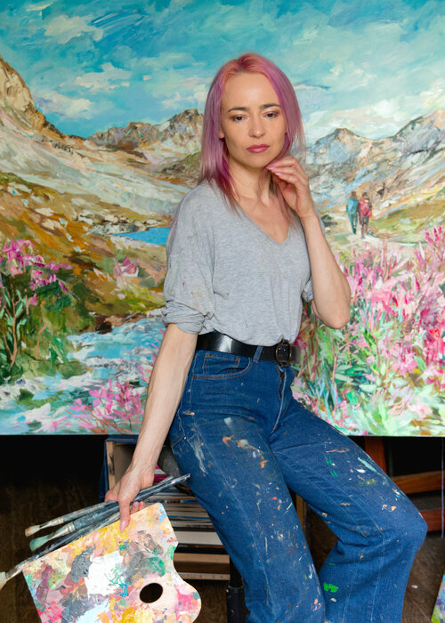 Olga Novokhatska su Singulart