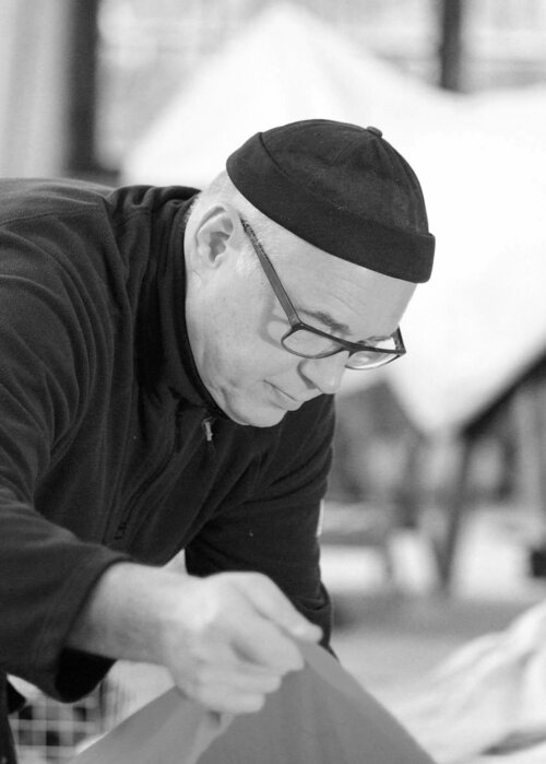 Wechselfaltung No 5 by Siegbert Altmiks (2020) Sculpture Textile