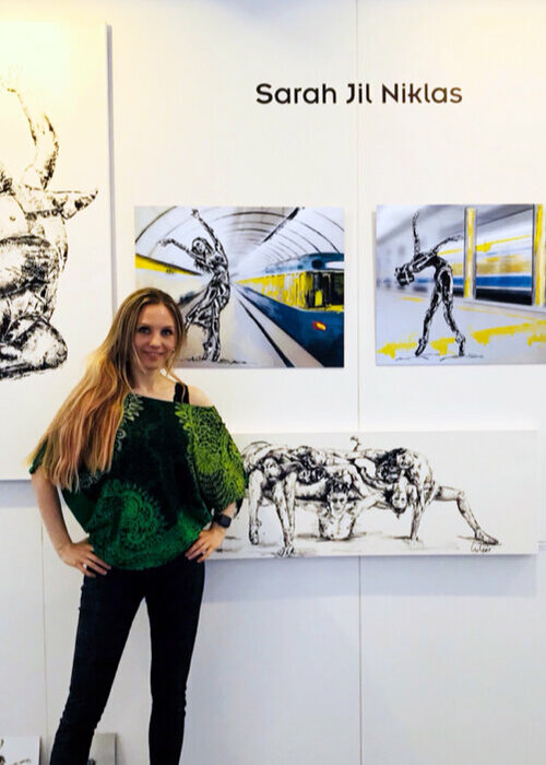 Sarah Jil Niklas en Singulart